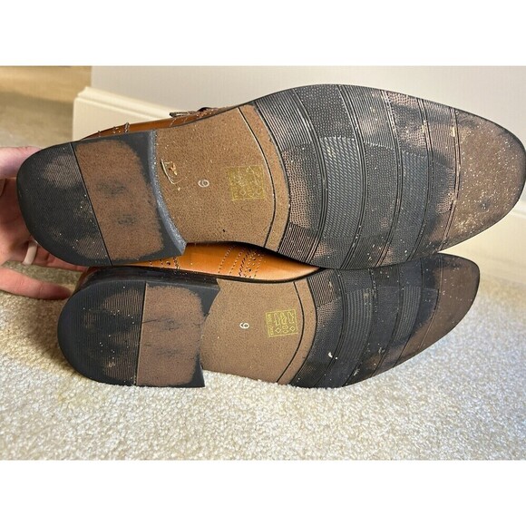 MAJESTIC COLLECTION Men’s Brown Dress Shoes Size 9 Style: 96221 - Picture 5 of 7